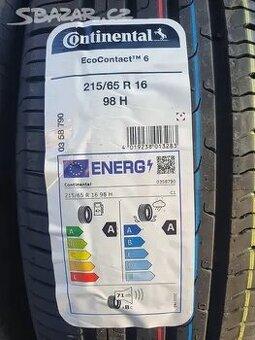 Prodám sadu nových letních pneu 215/65R16