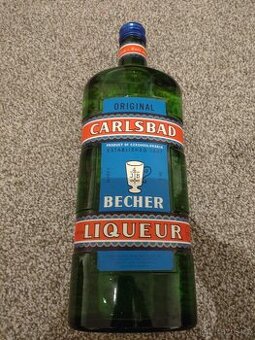 Becherovka rok 1988. Obsah 0,757 l - 38% alkoholu