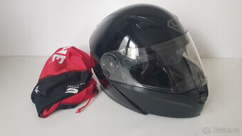 Moto helma Yohe černá lesklá