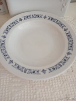 Retro hluboký gastro talíř Czechoslovakia