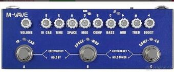 Basový multiefekt pedál nový