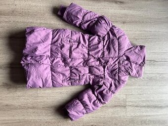 Dívčí zimní bunda velikost 128 - 1