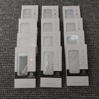 iPhone 12/12Pro zadní kryt + ochranné sklo (zlatá) 12ks nové