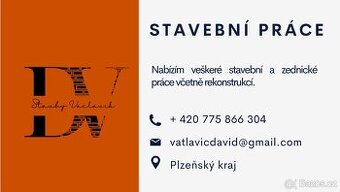 Stavební a zednické práce