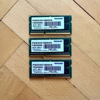 Patriot 4GB DDR3-1600 MHz SO-DIMM CL11 (PSD34G16002S)