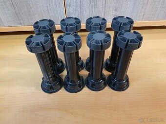 8 x KUCHYŇSKÁ NOHA PODSKŘÍŇKOVÁ NASTAVITELNÁ 15 cm 100 kg