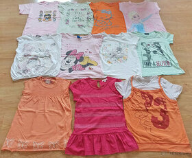 Trička letní dívčí od vel.116-158