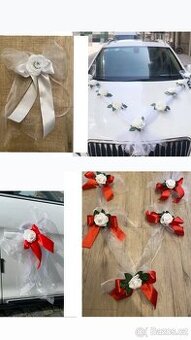 Svatební výzdoba na auto
