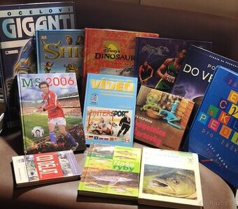 Balík knih – dětské, Disney, encyklopedie, sport