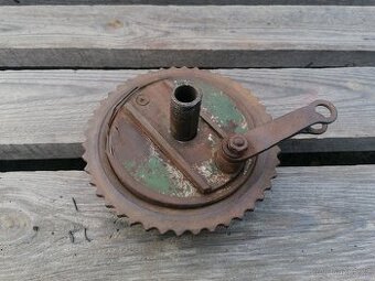 Rozeta s brzdou a čapom na CZ 150c