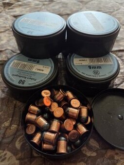 RWS flobert 9mm - kule (1 krabicka/50 ks)