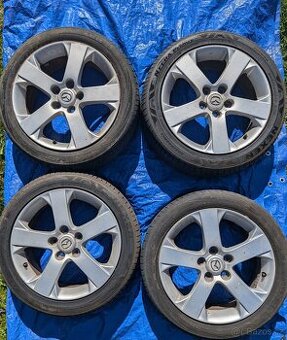 Alu kola s letními pneu na Mazda5 (2008)