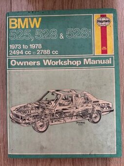 BMW E12 originální montážní manual servisní příručka