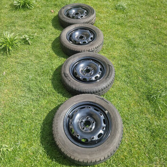 prodám komplet vyvážené kola 5x100 Fabia,Polo,ibiza
