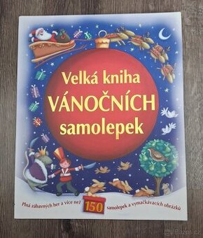 Velka kniha vanocnich samolepek