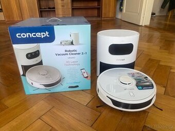 robotický vysavač Concept VR3450 2v1 PERFECT CLEAN Laser 3D