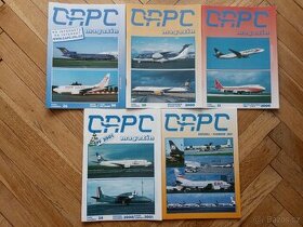 Časopisy o dopravních letadlech CAPC Magazín
