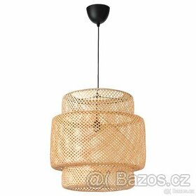 IKEA SINNERLIG závěsná lampa, bambus/ručně vyrobené, 50 cm