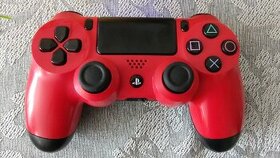 PS4 ovladač červenočerný - 1
