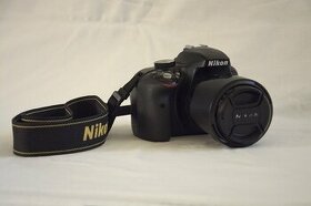 Prodám Nikon D3300 + 2 objektivy a příslušenství - 1
