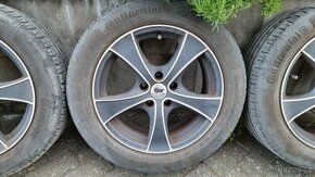 Alu kola RSW Ford 5x108 7x16 ET35 205/55r16 Continental letn - 1