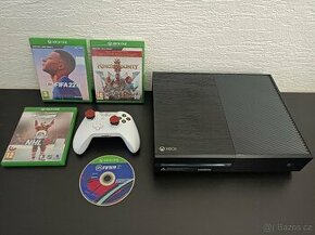 Xbox One 500GB + 3 hry - Top stav