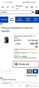 Dekarbonizér H2 Blaster
