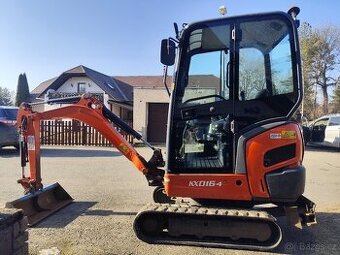 Minibagr Kubota KX016-4, rok 2019, 1200mth, roztah. pásy