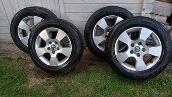 ALU kola Škoda 6,5Jx15 ET50 (HELIOS) s pneu