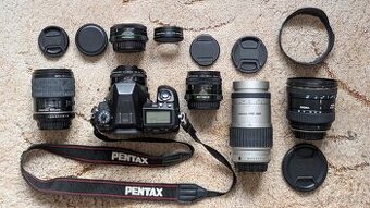 PENTAX k3 + 6 objektivů