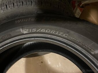 Prodám zánovní zimní pneu Hankook 215/60 R17C 109/107 T