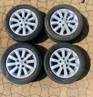 Originální ALU disky Toyota + letní pneu Continental