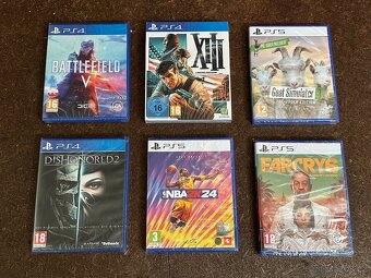 Hry na PS4/PS5 Nerozbalené