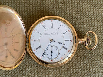 Kapesní hodinky ILLINOIS Full Hunter 50 mm, třída 174, mod. - 1