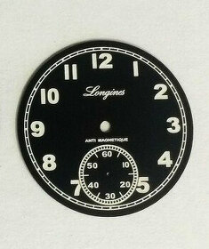 Nový číselník - letecké pilotní hodinky LONGINES