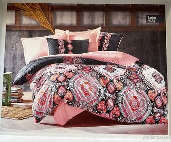 Povlečení s prostěradlem 160 x 220 v krabici Louda Pudra