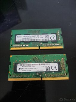 Kingston HyperX Fury 32 GB DDR4 + Notebook 12 GB DDR4