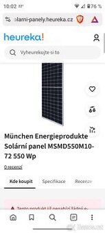 Fotovoltaické panely