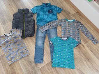 Set oblečení pro chlapce vel. 134
