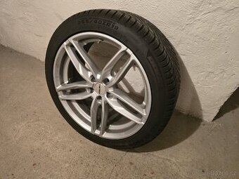 Hezká sada kol 5x108 r19 et45 s hlídáním tlaku. Nové pneu