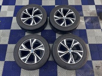 Orig ALU kola BMW r18 X5/X6 G05/G06 5x112, vc. Zimni pneu.