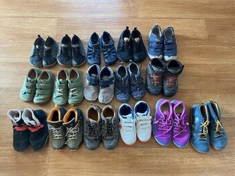 Barefoot boty dětské 31-36 Pegres, Froddo atd