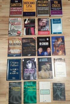 Prodám knihy v italštině / in italiano