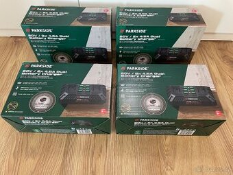 Parkside - Dvojitá rychlonabíječka PDSLG 20 B1 - Nova + Zar