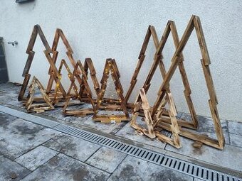 Dřevěné stromečky