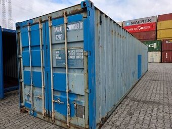 40' lodní kontejner – solidní stav, vhodný pro skladování