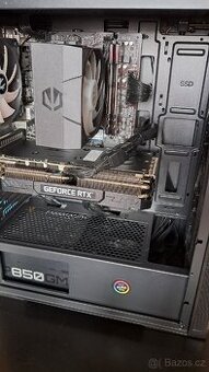 Herni pc Ryzen 5 5600 s rtx 3070 8 gb