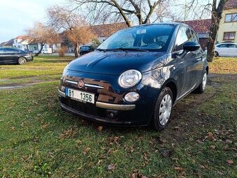 FIAT 500 1,2 51kw, r.v. 2012, klima, parkovací senzory