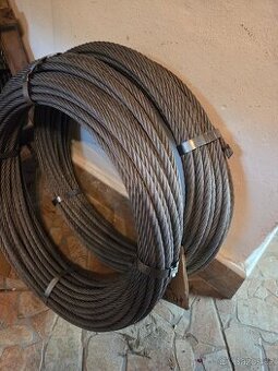 Prodam nové oceľové lano 12mm