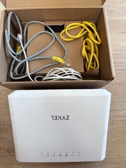 Modem ZyXEL bílý